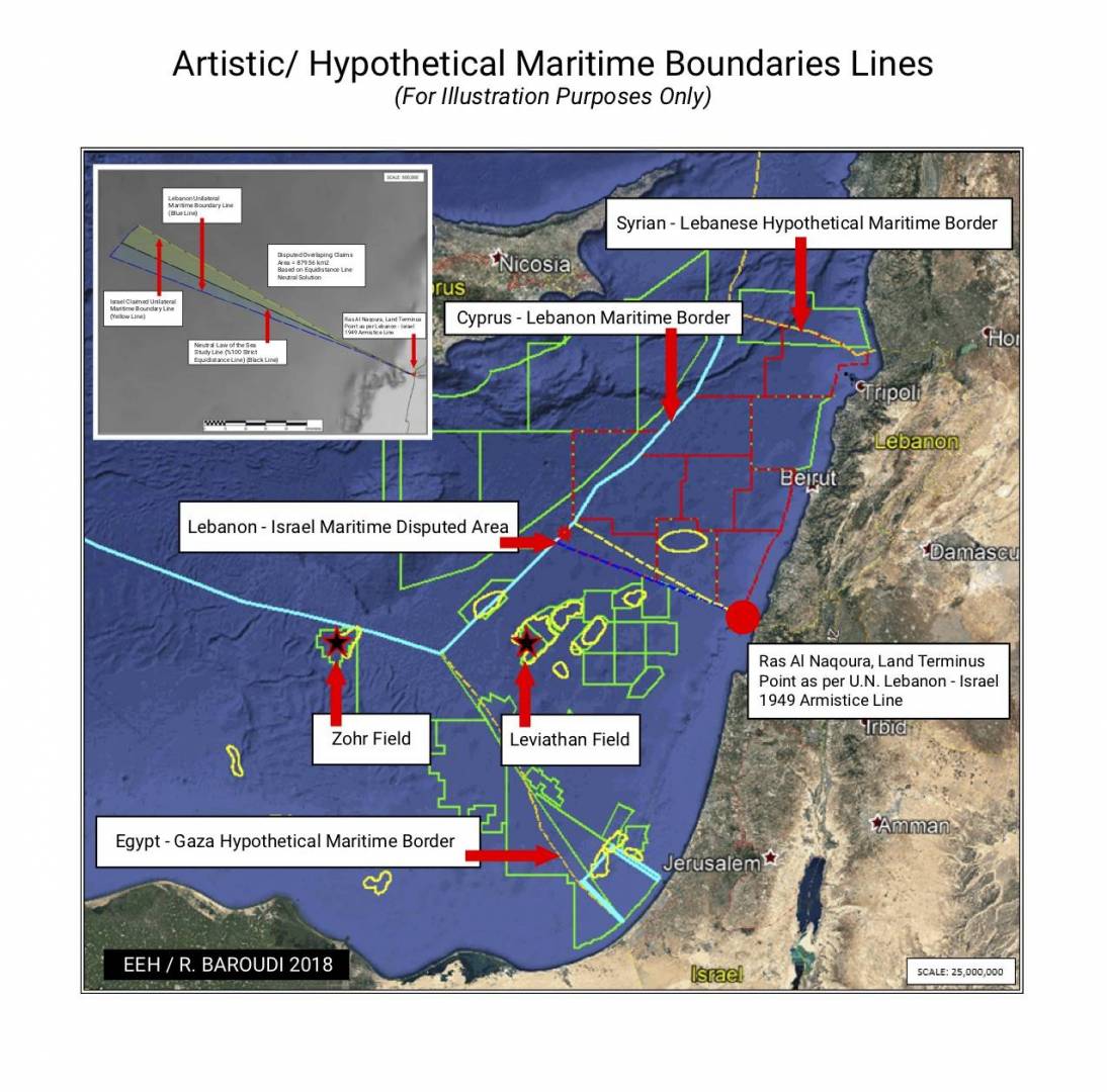 Israel-Lebanon Offshore Oil & Gas Dispute – Rules of International Maritime Law