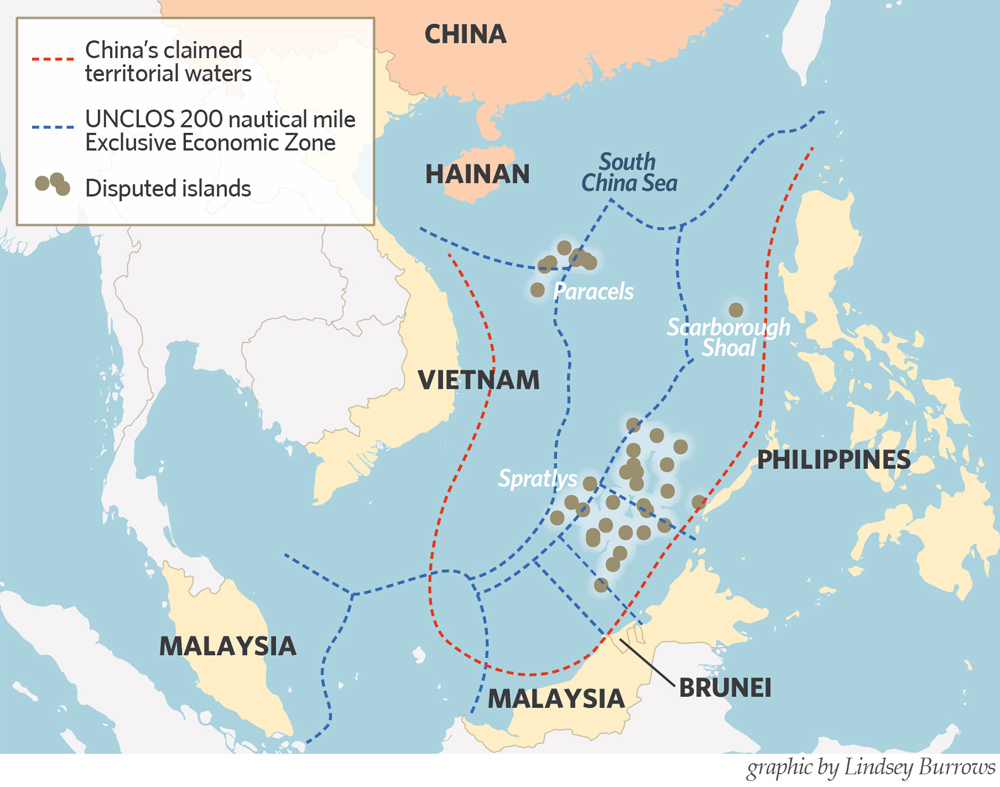 History of the South China Sea Disputes, facts and legal approach