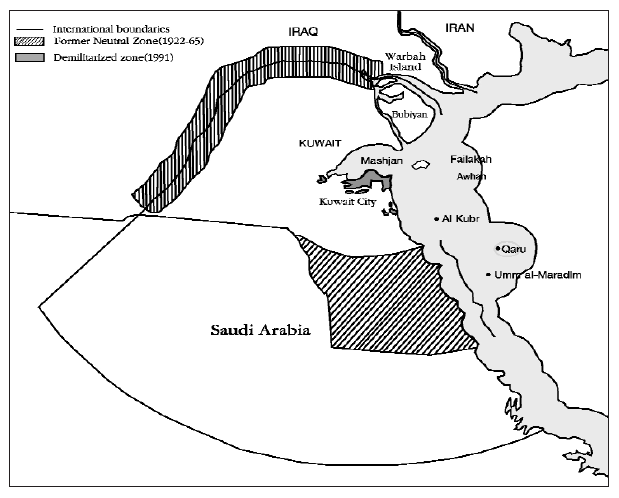 Practice on Provisional Arrangements in maritime Disputed Areas, JOINT DEVELOPMENT ZONES, Kuwait-Saudi Arabia case