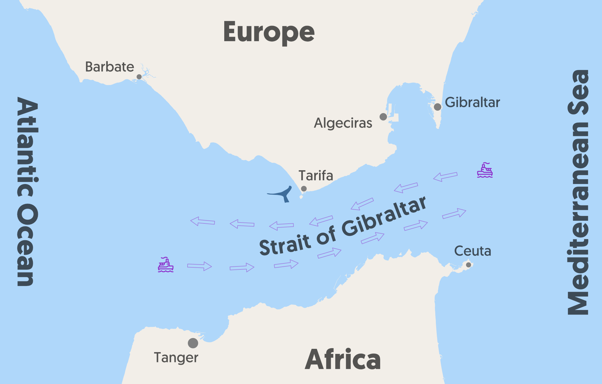 gibraltar strait map Archives IILSS International institute for Law