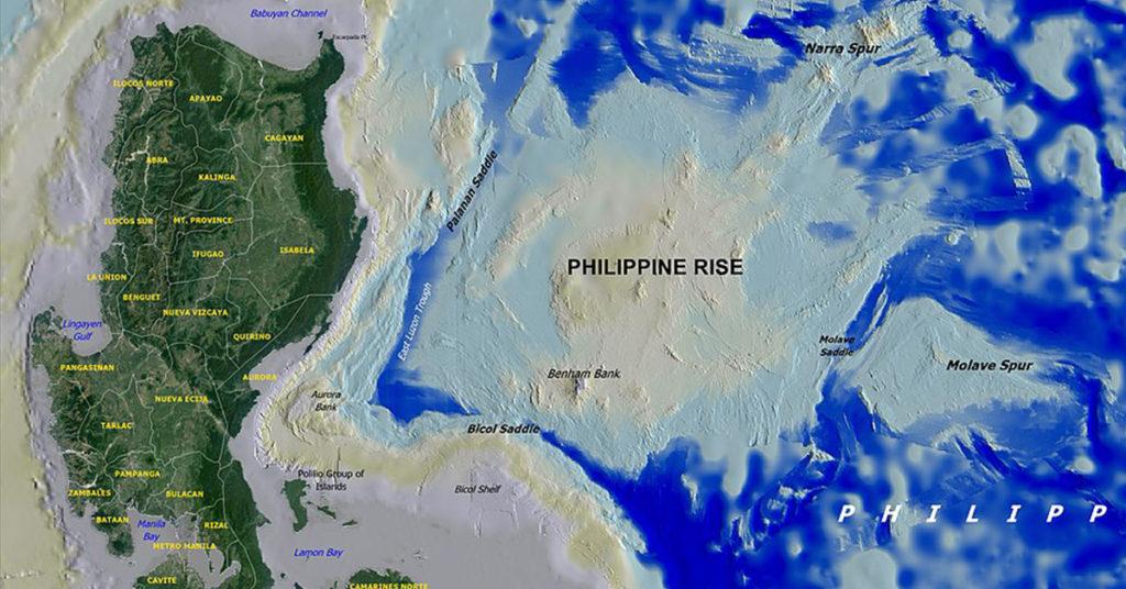Philippines maritime claim about changing the name “Benham Rise” to “Philippine Rise”
