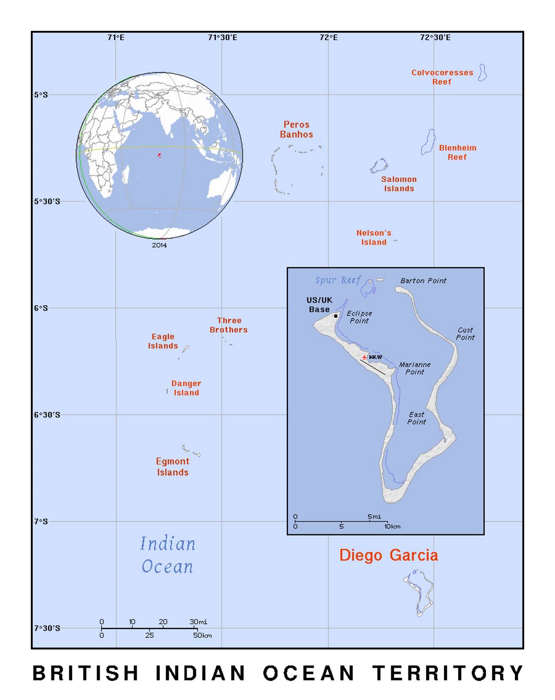UK maritime claims about defining the outer limits of a zone adjacent to the territorial sea of the British Indian Ocean Territory, known as the Environment (Protection and Preservation) Zone