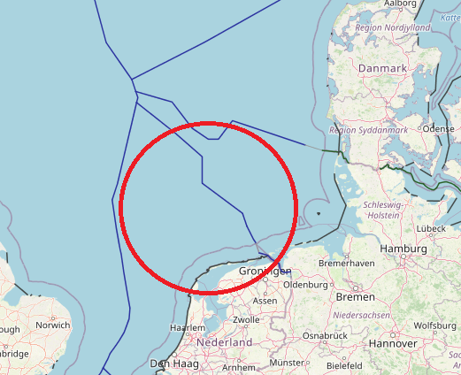 maritime boundaries between Netherlands and Germany