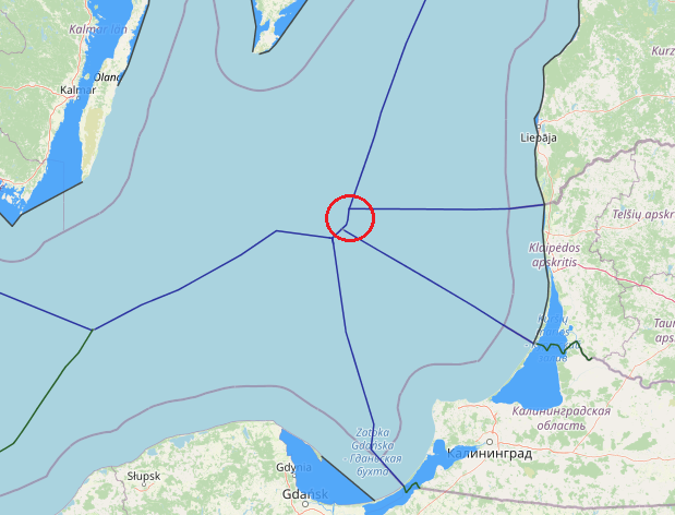 maritime boundaries between Sweden and Lithuania