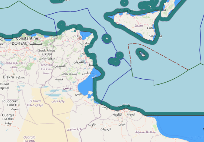 The 1982 and 1985 Tunisia v. Libya Continental Shelf cases