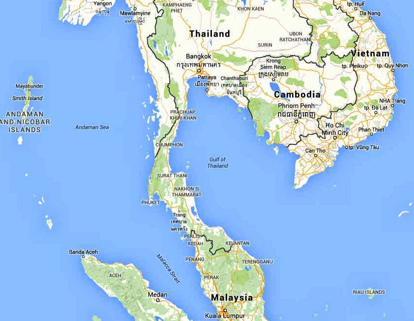 About Gulf Of Thailand Facts And Maps Iilss International Institute
