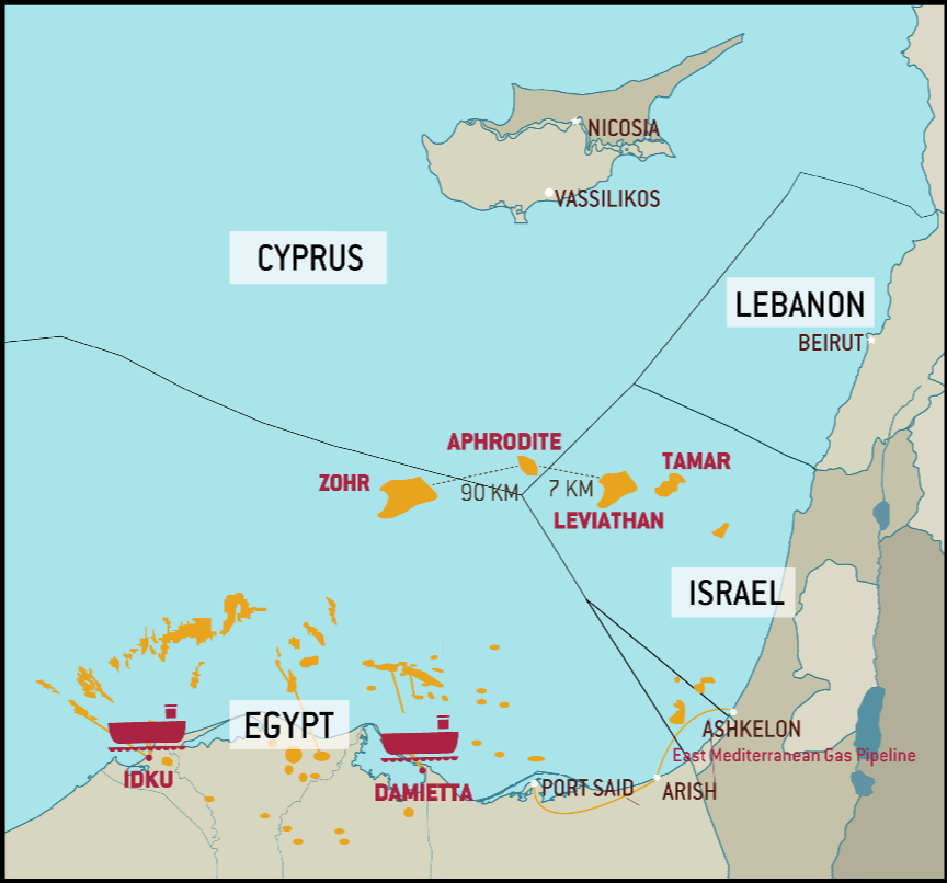 Lebanon maritime claim about Western, Northern and Southern limits of Lebanon’s exclusive economic zone