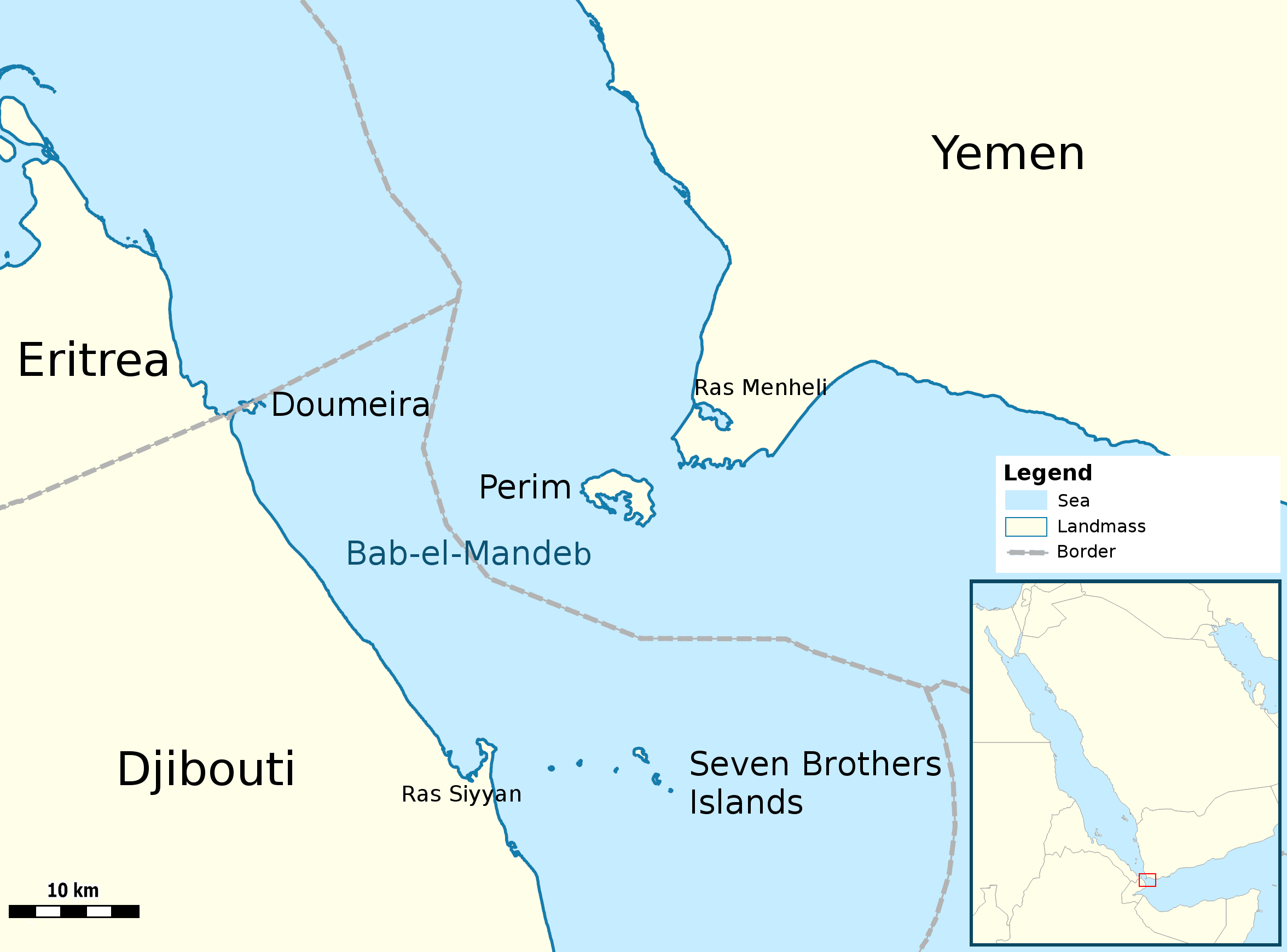 Navigational Regimes of Particular Straits, Bab El Mandeb case study