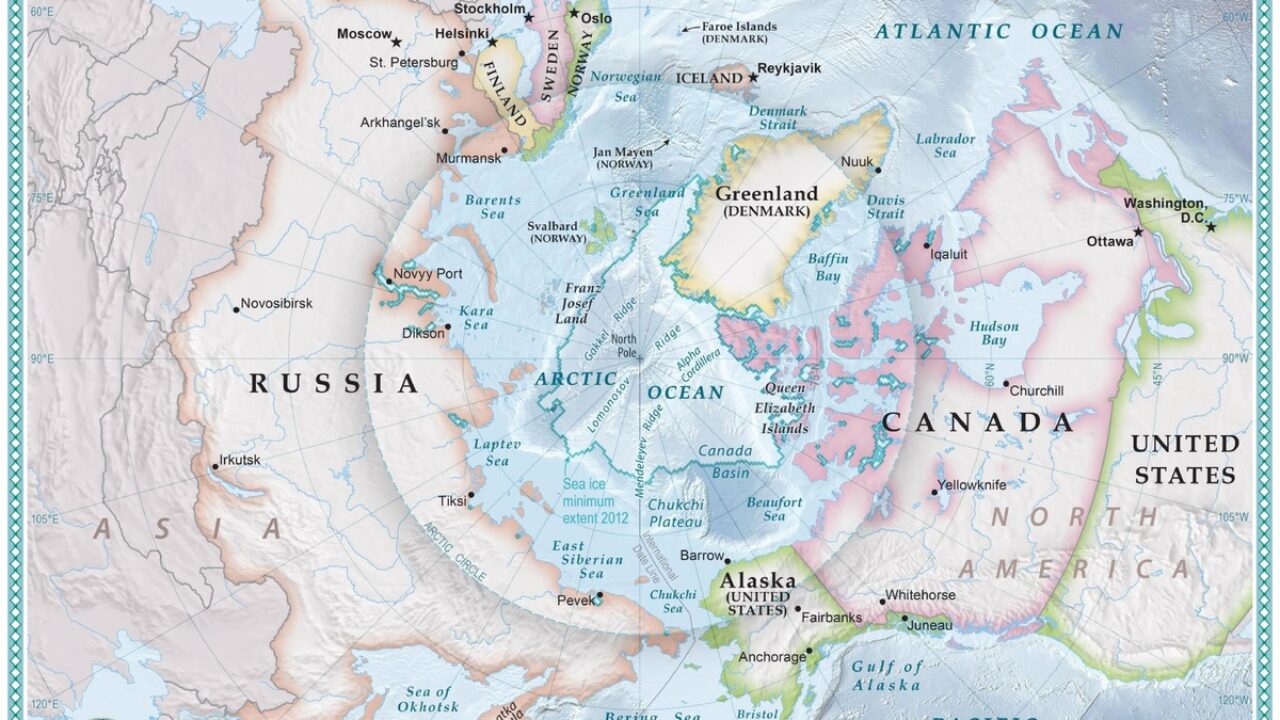Countries With Arctic Ocean Coastlines - WorldAtlas