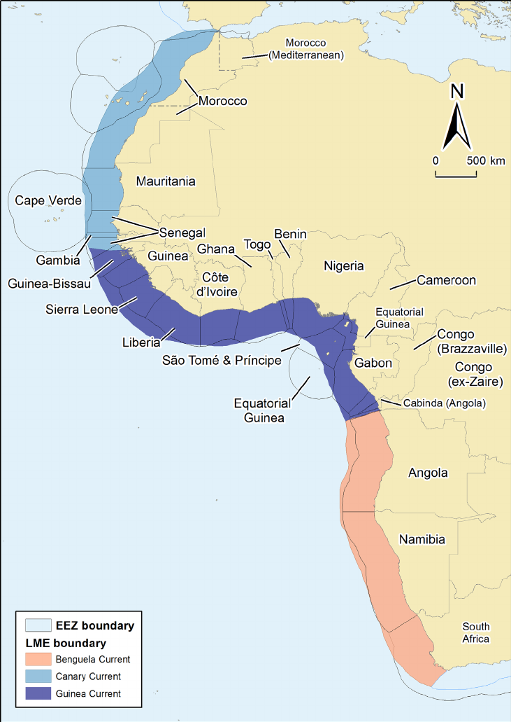 Republic of Congo claims on baselines for measuring the breadth of the territorial sea, contiguous zone and exclusive economic zone