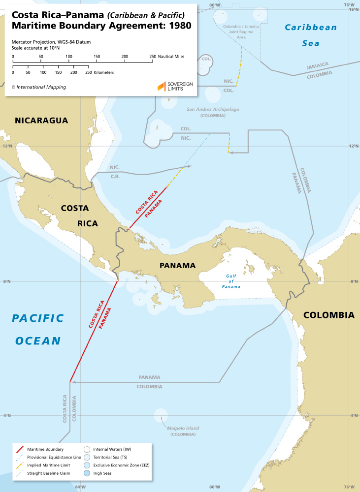 Panama maritime claim about baselines
