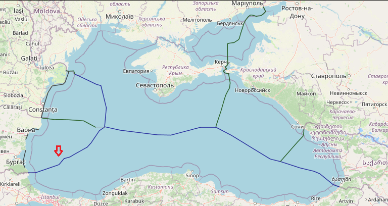 Maritime boundaries between Turkey and Bulgaria