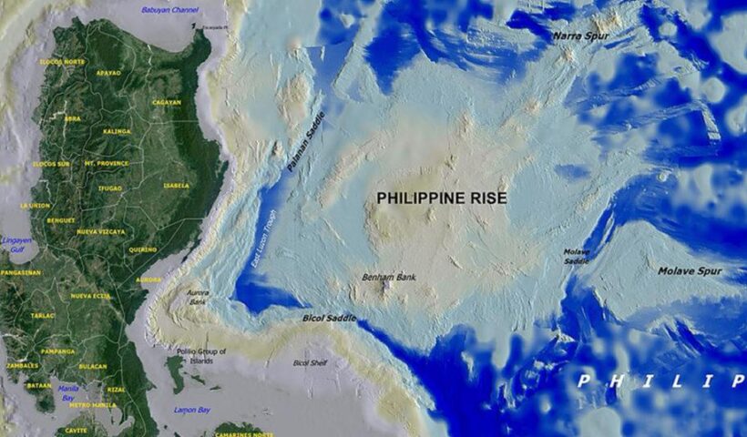 Philippine Map Bodies Of Water