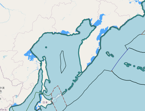 Russia maritime claims about outer limit of the exclusive economic zone of the Russian Federation in the Sea of Okhotsk
