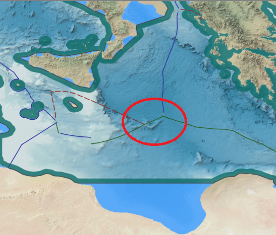 maritime boundaries between Italy and Libya