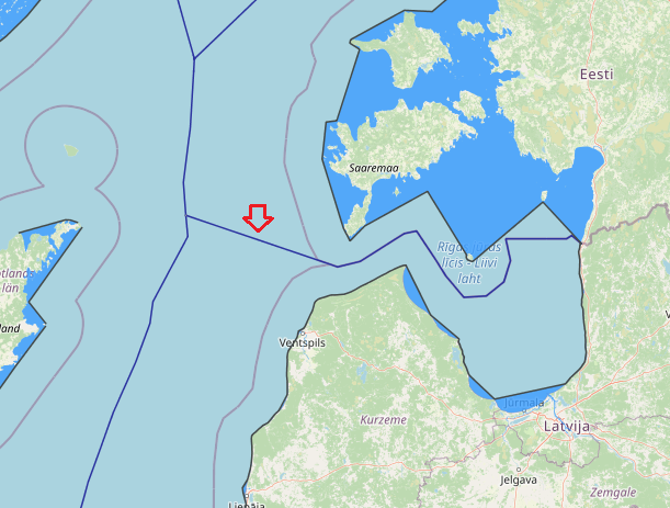 maritime boundaries between Latvia and Estonia