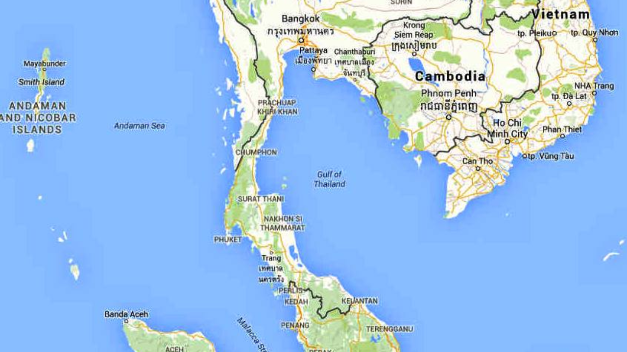 About Gulf of Thailand, facts and maps - IILSS-International institute for Law of the Sea Studies