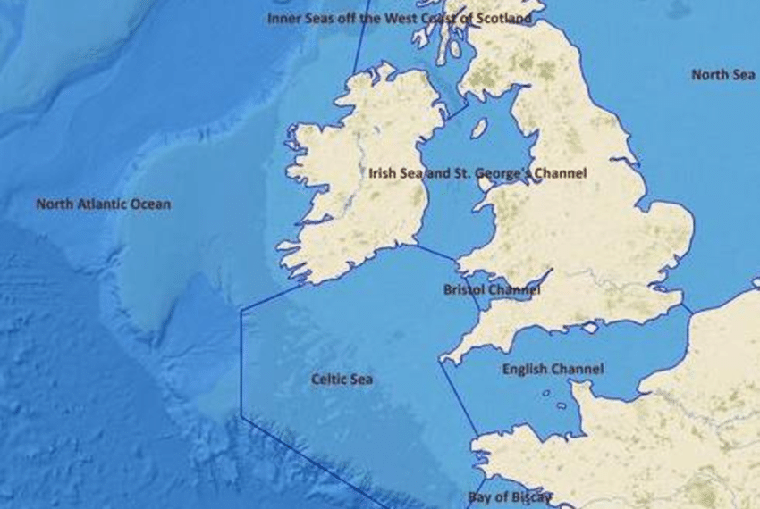 About Celtic Sea, facts and maps