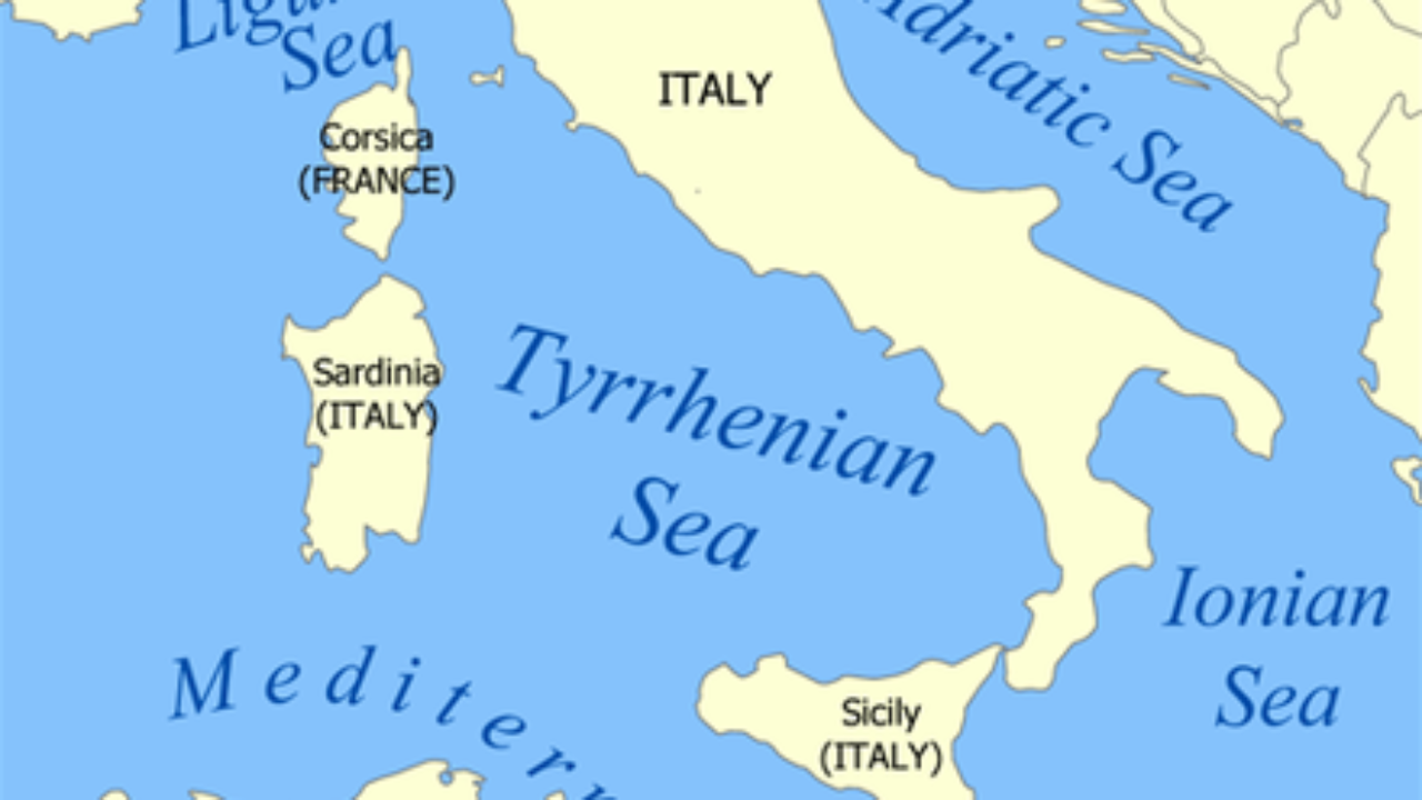 tyrrhenian sea