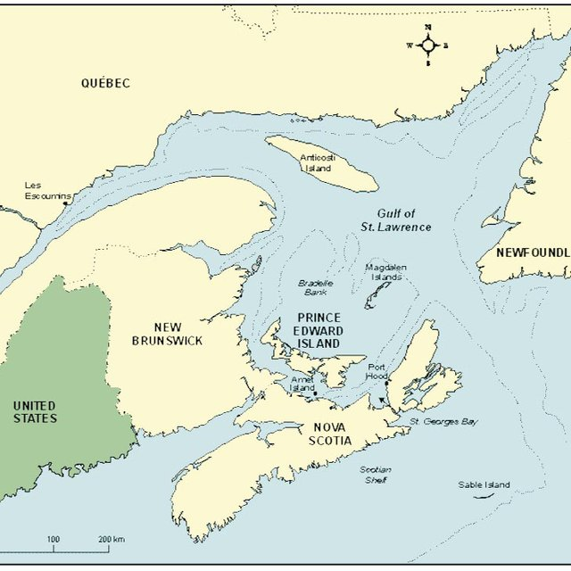 About Gulf of St. Lawrence, facts and maps – IILSS-International