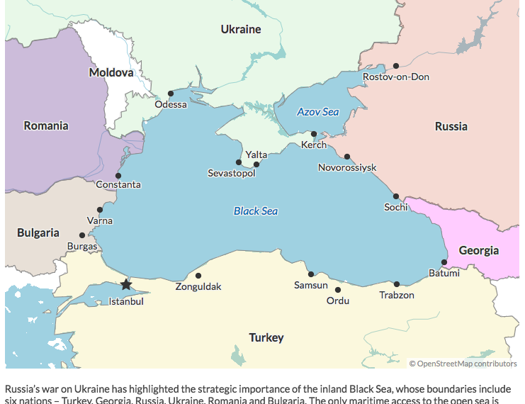The Role of Russia’s Geopolitics in the Black Sea